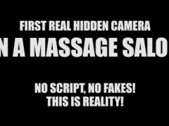 Die erste versteckte Kamera in einem echten Massagesalon